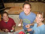Making cookies!